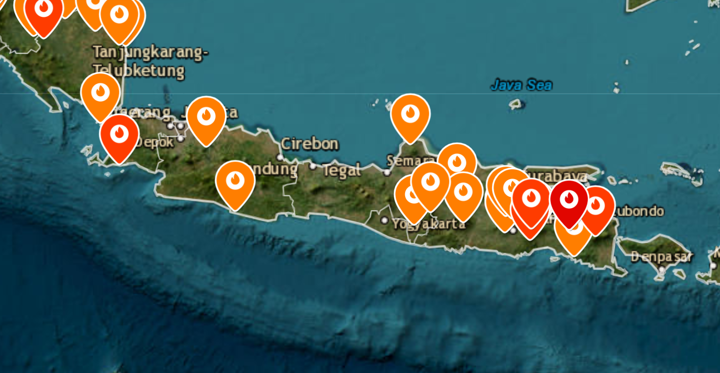 Karhutla Meluas di Pulau Jawa, Ratusan Hektare Kawasan Konservasi Hangus